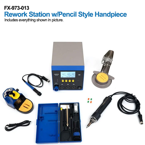TestEquity: Hakko FX973-013 Rework Station, 3-Port, 400W, 120V